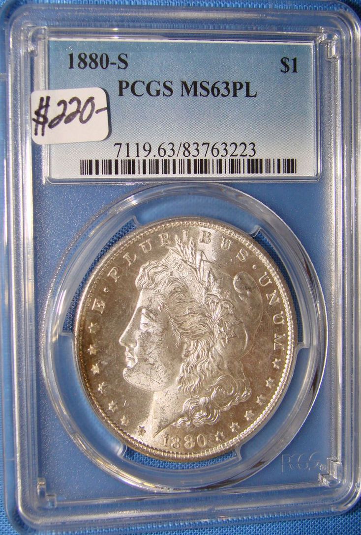 1880-S Morgan Silver Dollar