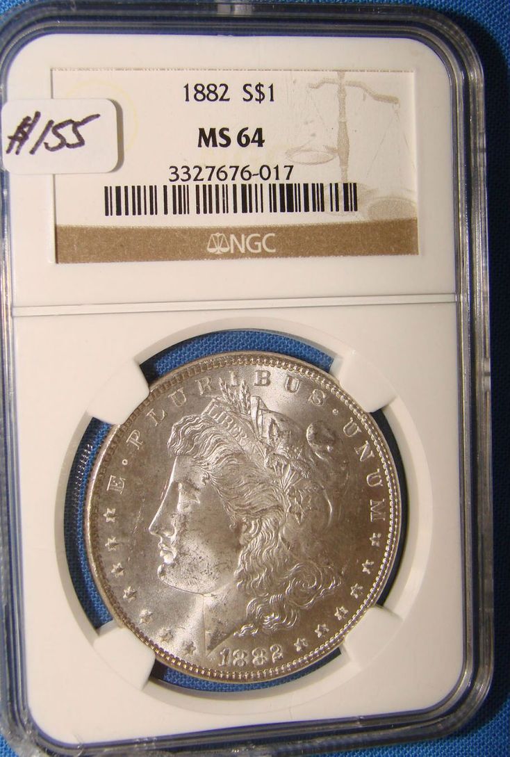 1882 Morgan Silver Dollar Sandwich, MA