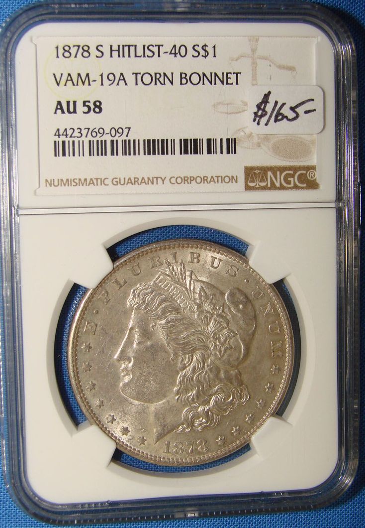 1878-S Hitlist 40 Morgan