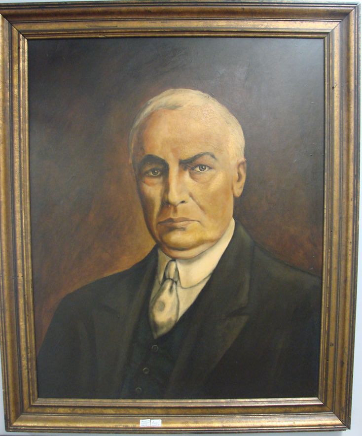 Warren Harding Oil Painting Sandwich, MA