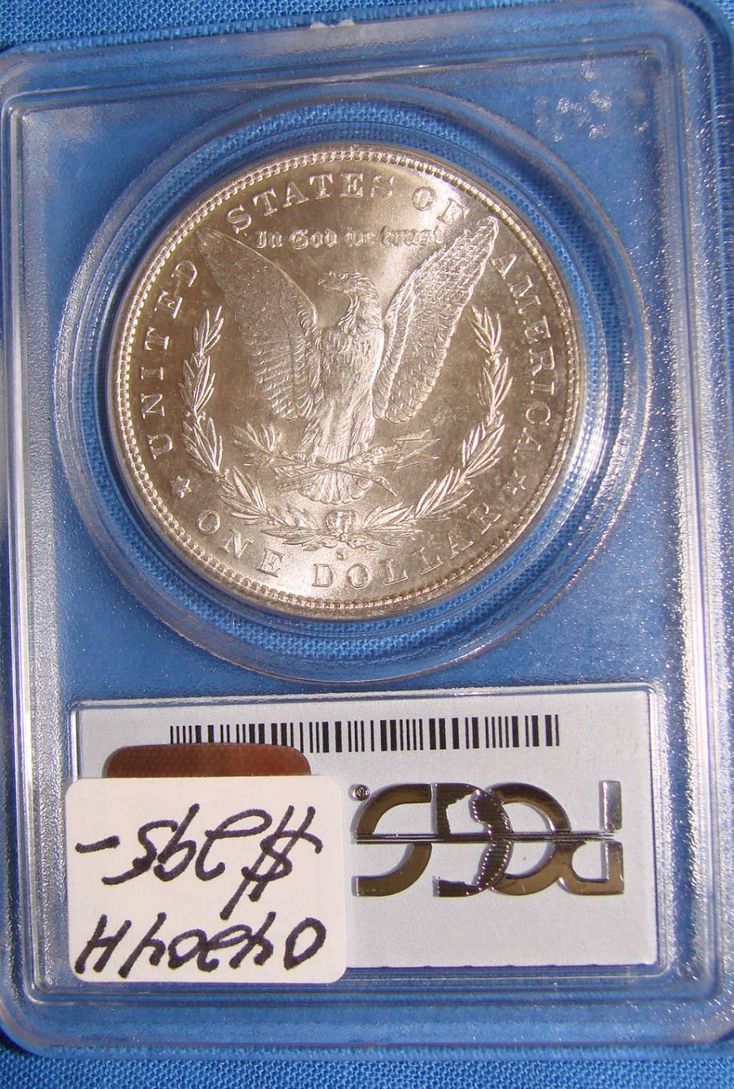 1881-S Morgan Silver Dollar Sandwich, MA